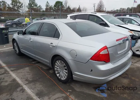 2010 Ford Fusion Hybrid из США, поврежденный, VIN 3FADP0L37AR395644